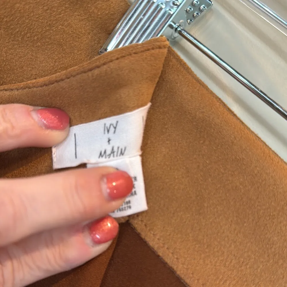 Brown Pencil Mini Skirt for Work - Image 4