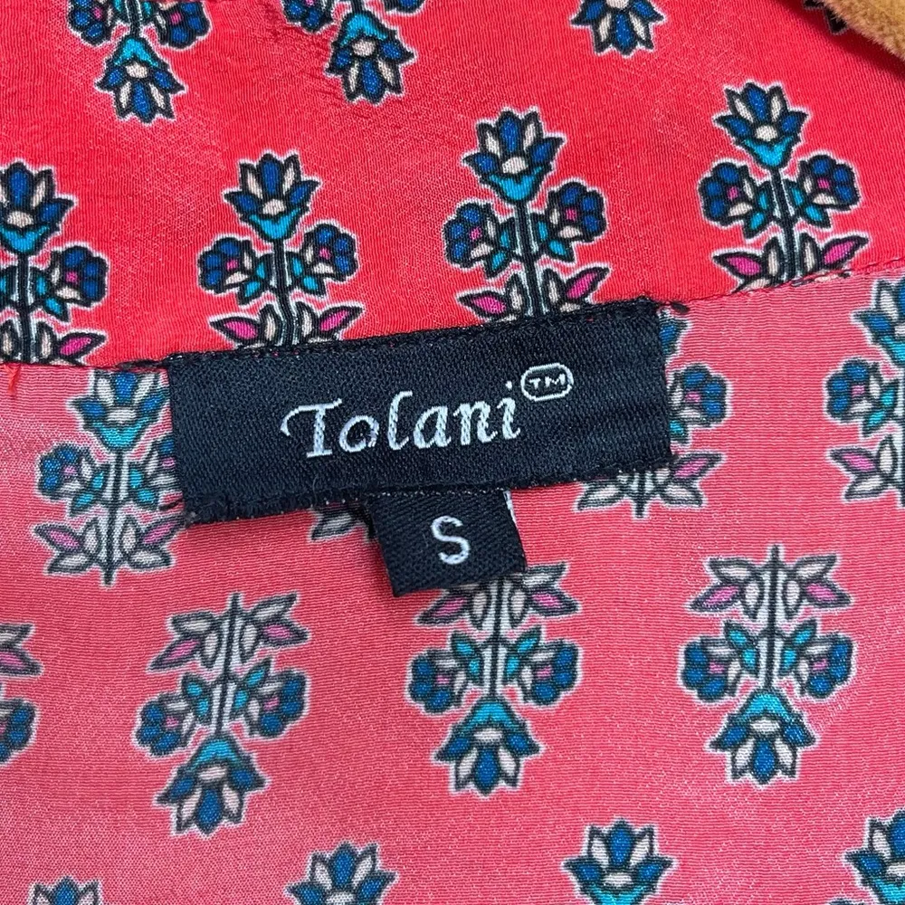 Tolani  Paisley Multicolored Tunic Size Small - Image 5