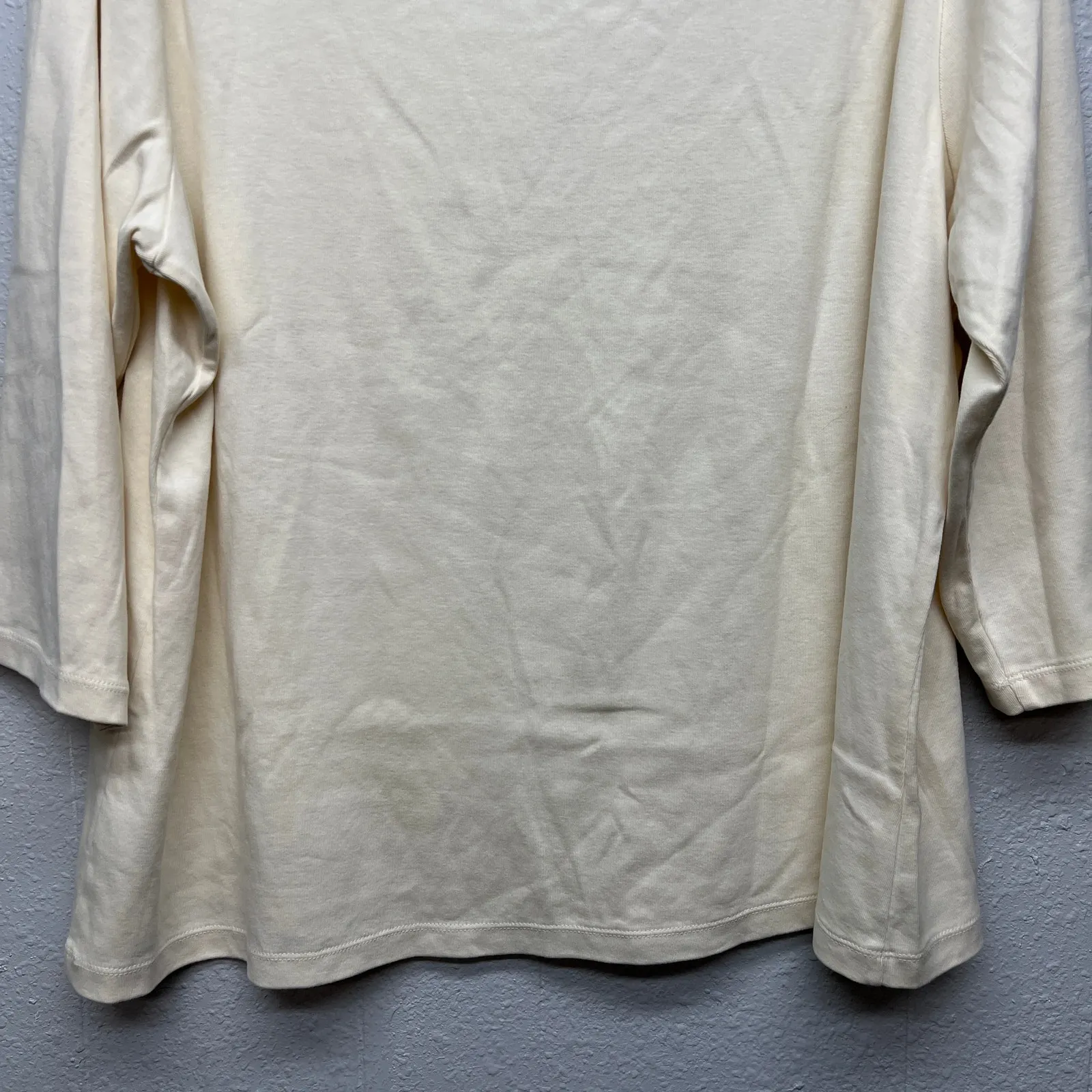 Coldwater Creek 3D Floral Top Womens 2X Fairy Boho Festival Hippie Sustainable - Image 9