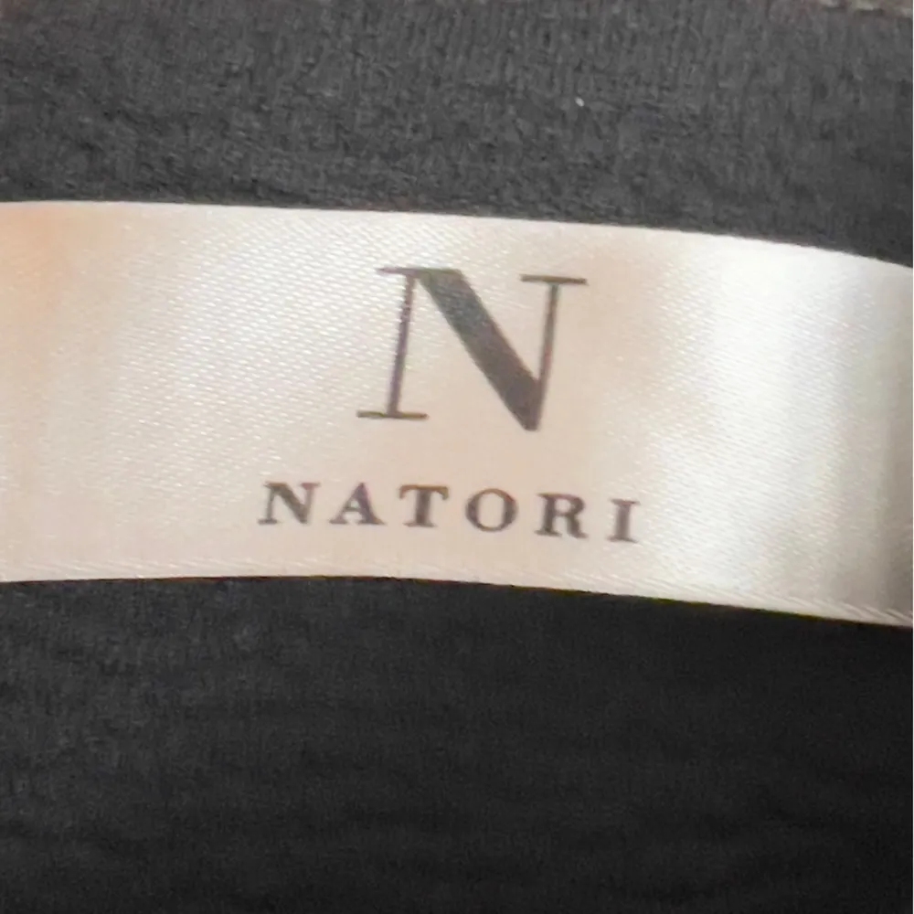 N Natori Women’s 16 Black Sleeveless Jewel Neck Above The Knee Fit & Flare Dress - Image 15