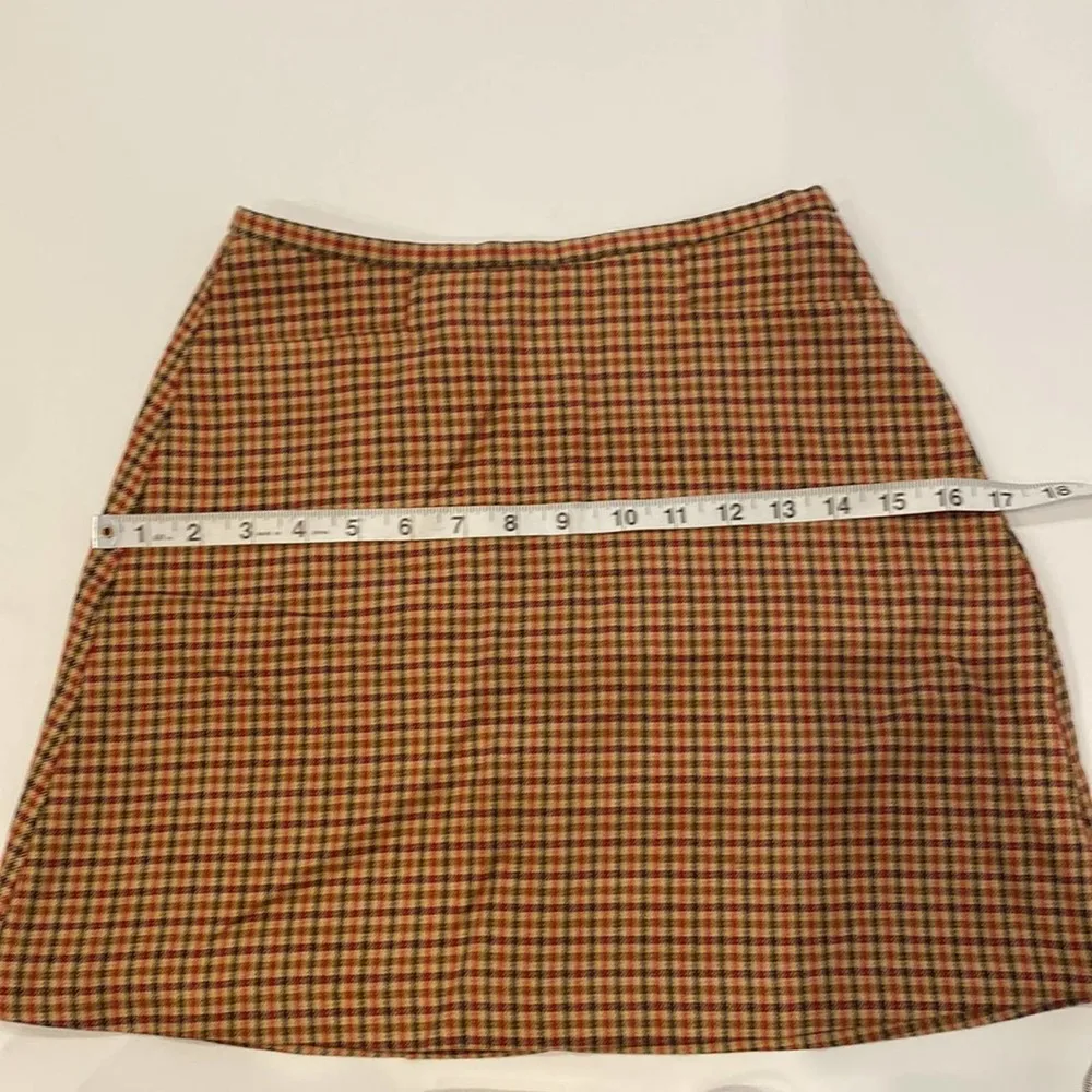 Esprit A-Line Plaid Academia Mini Skirt Vintage 1990’s Y2K EUC Sz 3 Juniors - Image 10