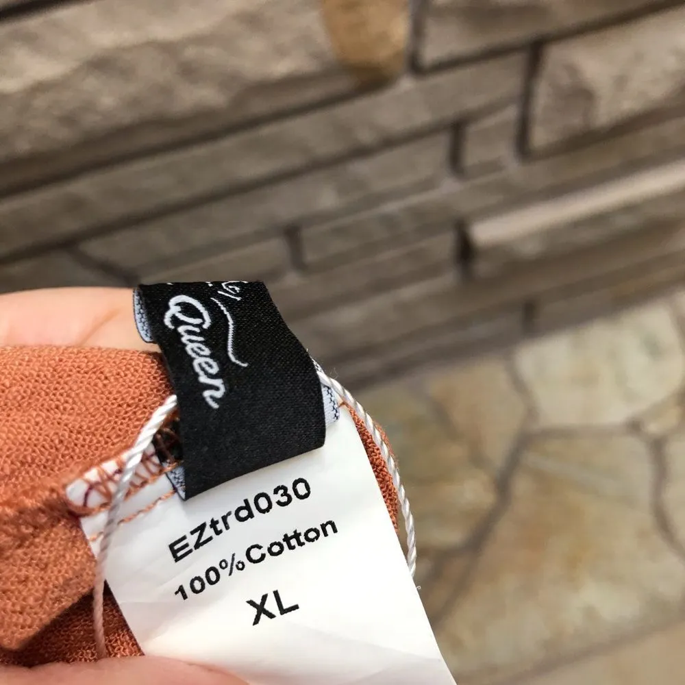 Trendy Queen 2 Piece Short Sets Sleeveless Lounge High Waisted orange XL - Image 9