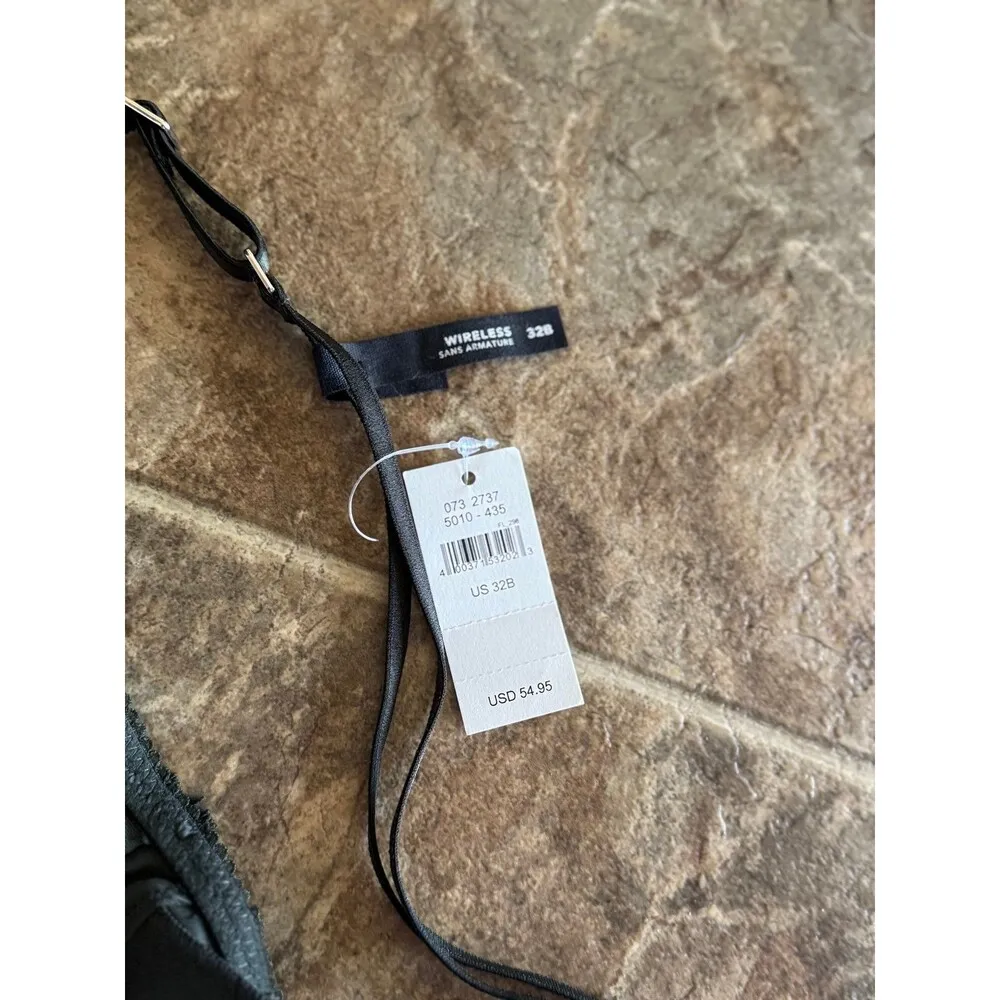 Aerie Real Power Wireless Push Up Joy Convertible Lace Bra Size 32B - Image 9