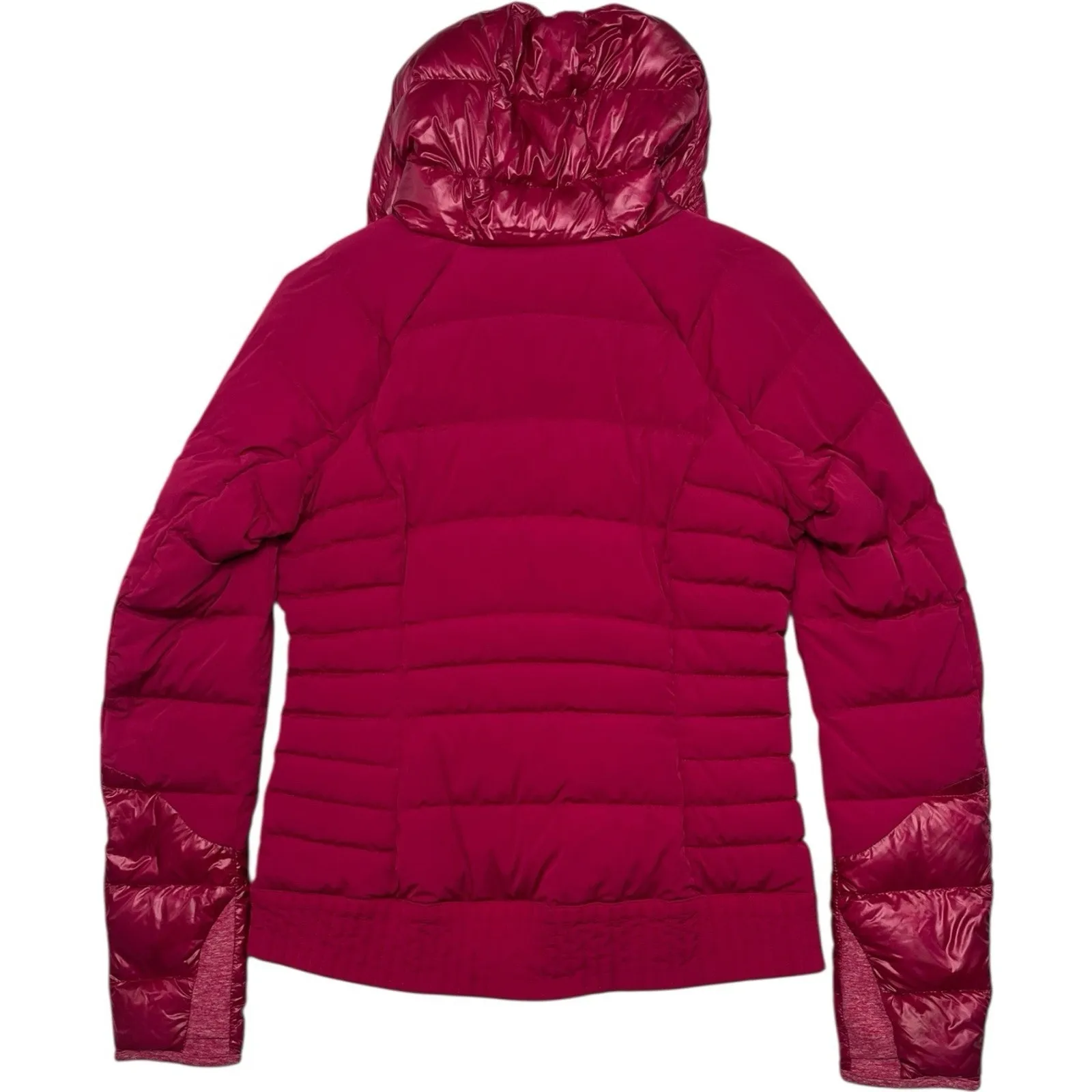 Lululemon Goose Down Right Cozy Pullover Womens 8 Pink Puffer Quilted Outdoor - Image 3
