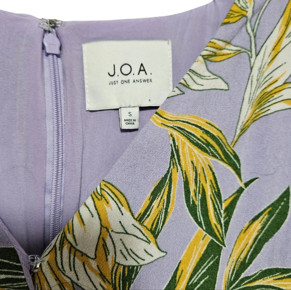 Anthropologie Rashida Palmas Romper With Belt in Purple - JOA  Size S - Image 5