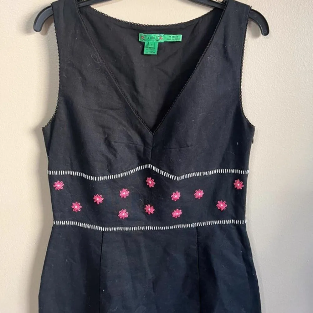 Tibi size 6 black dress - Image 2