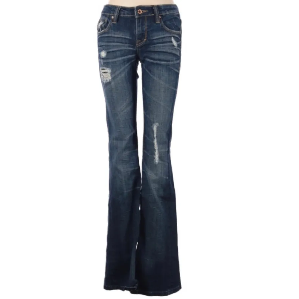 Cult of Individuality Bohemi Boot Cut‎ Jeans 26 Blue - Image 2