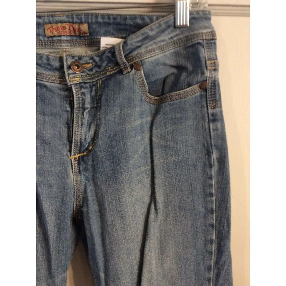 Paris Blues Y2K Vintage Size 11 Flared Jeans Womens Juniors - Image 6