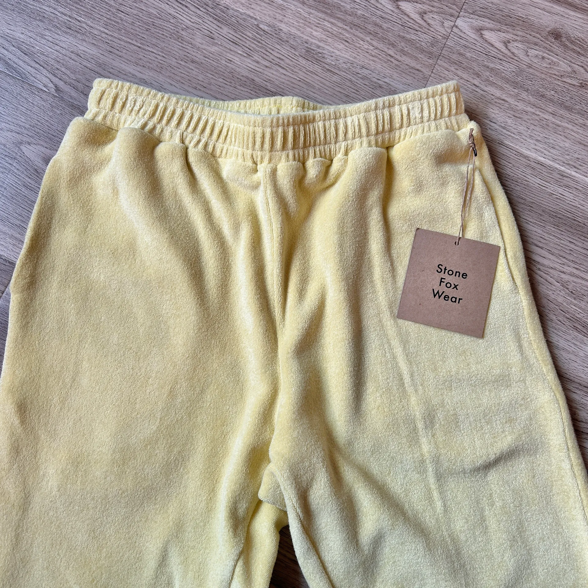 Jaya Terrycloth Pants in Lemongrass Size XS/S NWT - Image 3