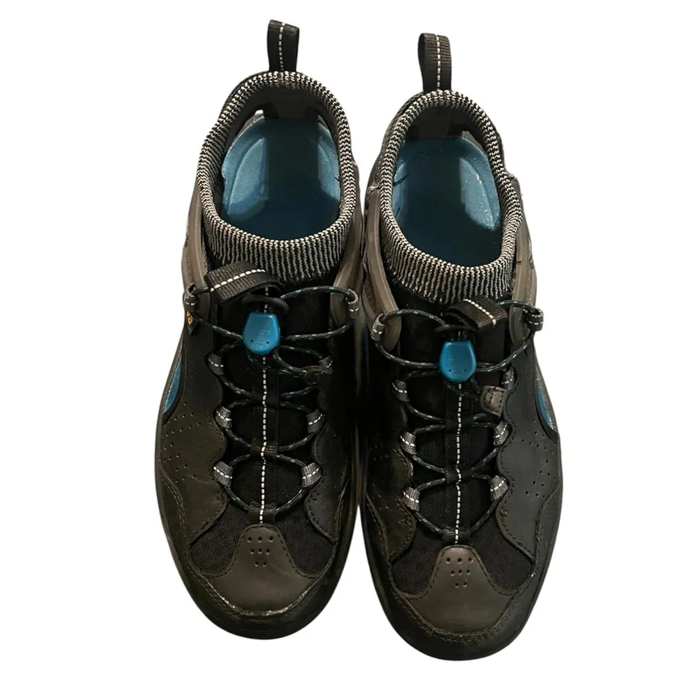 Teva Terra-Float Travel Lace Athletic Sneakers Size 8 Black Blue Outdoor Shoes - Image 2