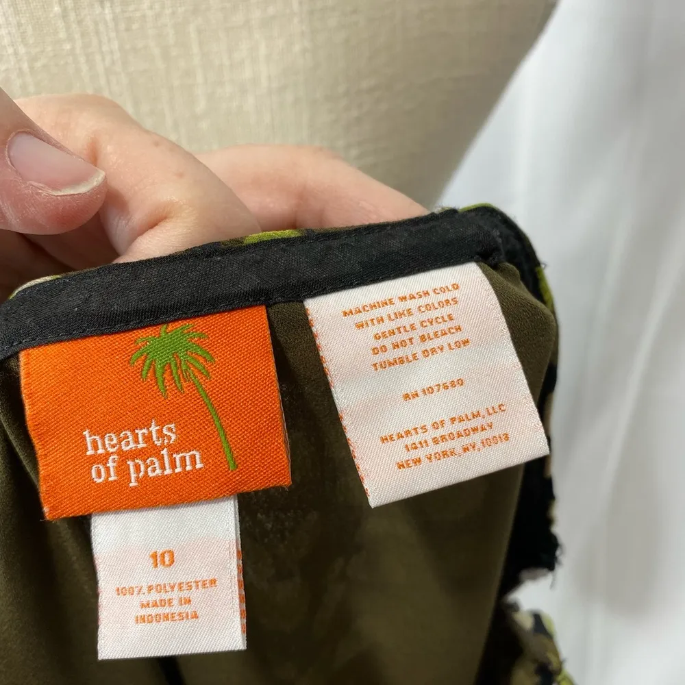 Hearts of Palm skirt Green Size 10 - Image 11