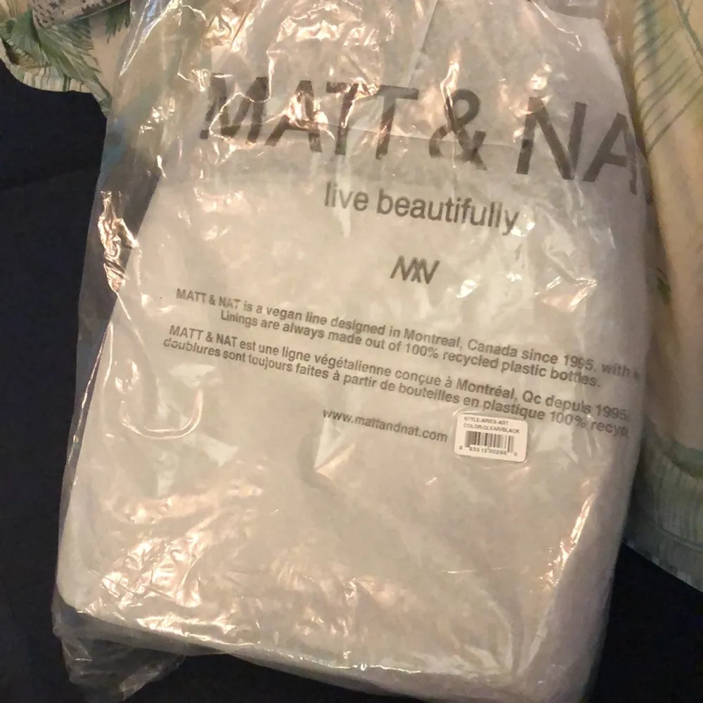 NWT  Aries Backpack in Clear & Black Cute Travel Trendy Indie Festival - Image 7