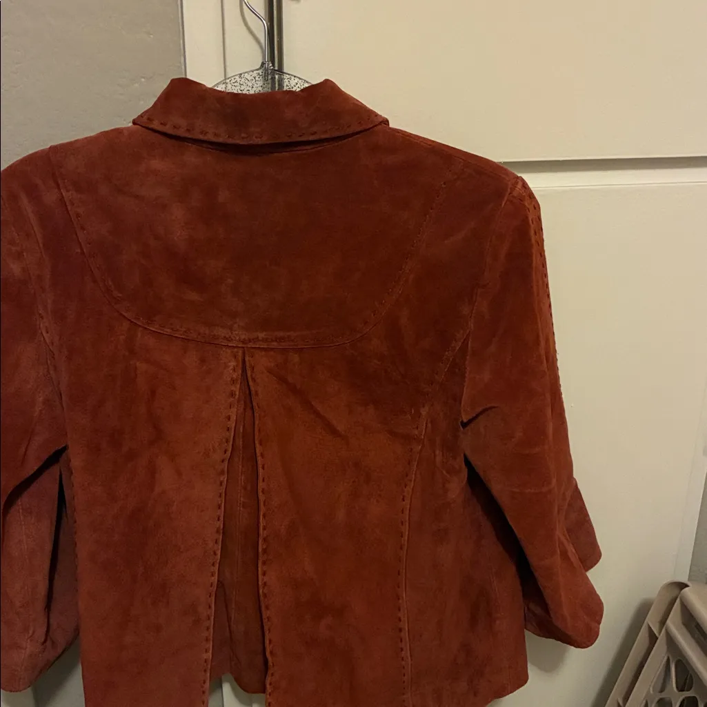 Vintage leather jacket cold water creek EUC - Image 4