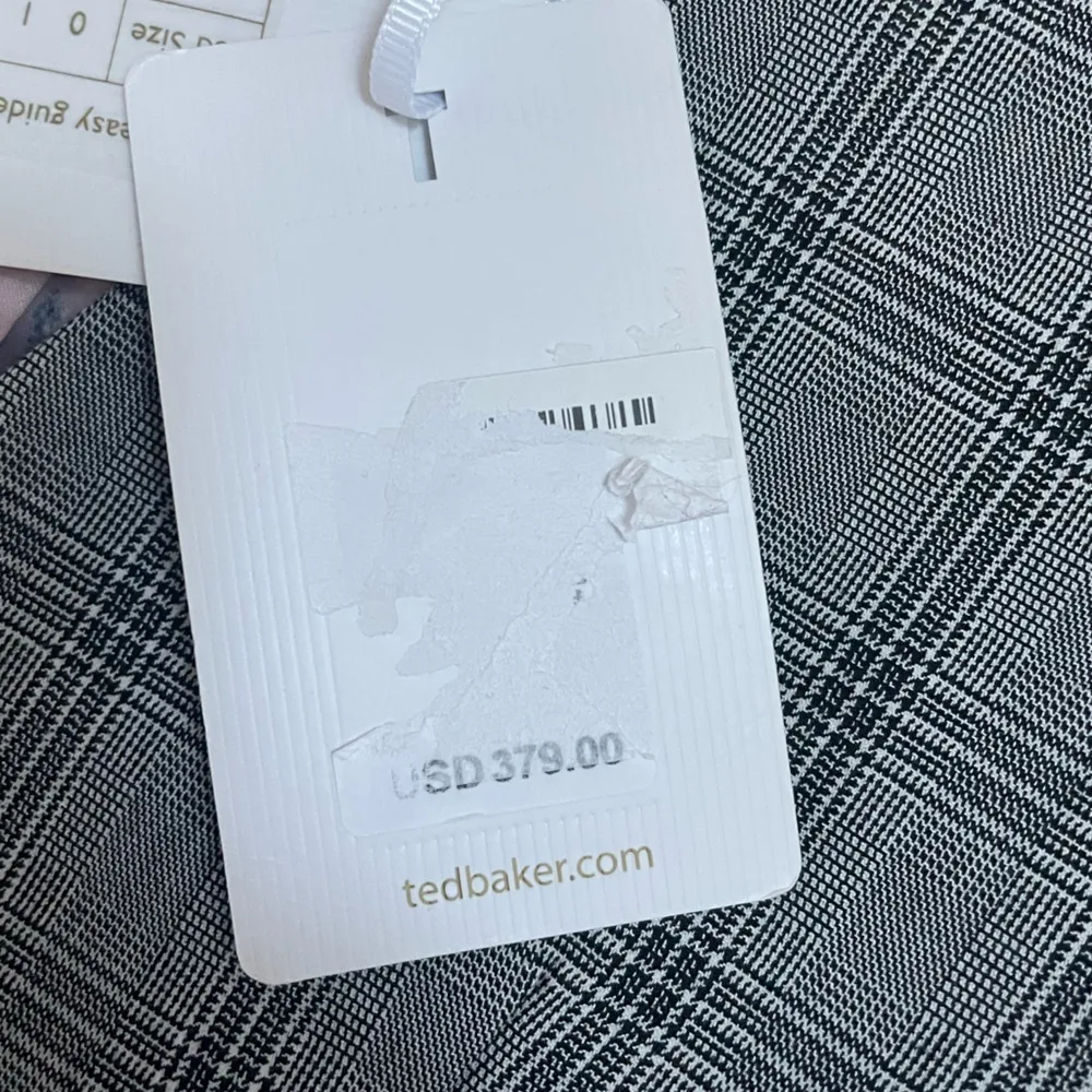 Ted Baker Size US 4 Collarless Jacket NWT‎ - Image 9