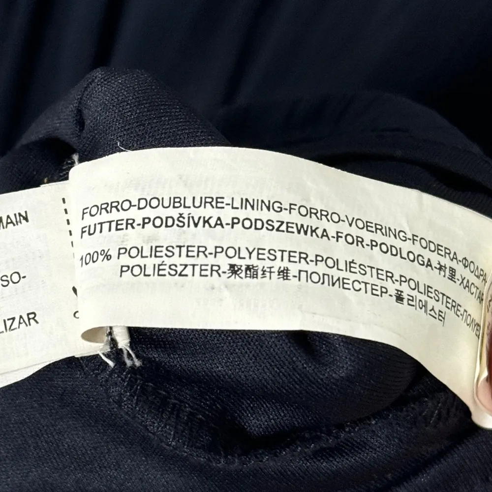 Zara Beaded Embellished Beaded Sleeveless Dress Size Large Blue Flowy Minimalist - Image 8