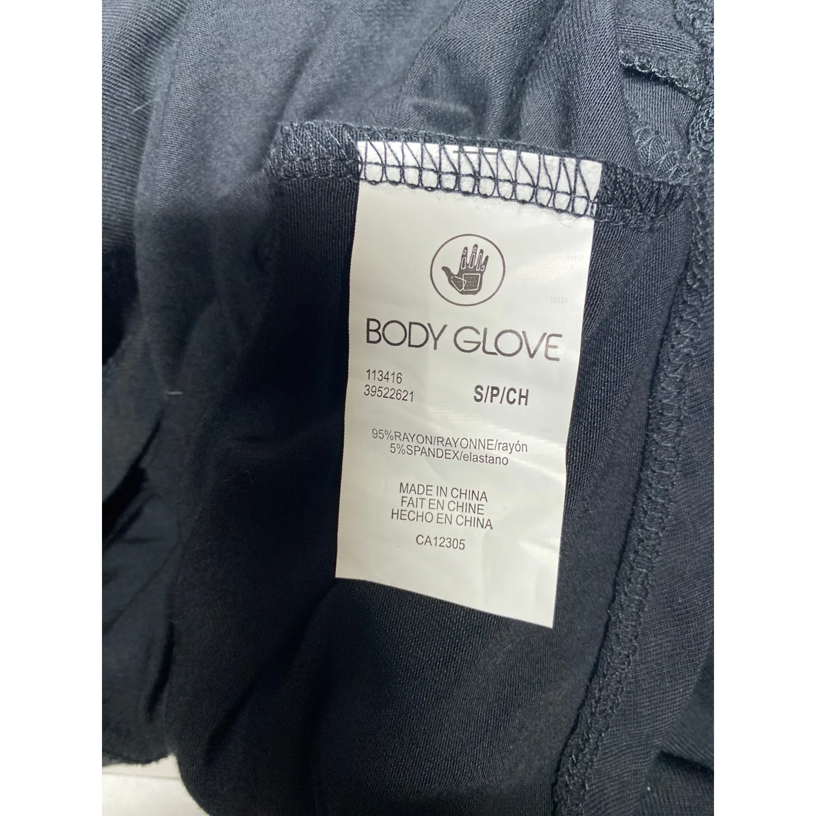 Brand New Body Glove Women's Small Black Sleeveless Plunge Neckline Dress - Image 6