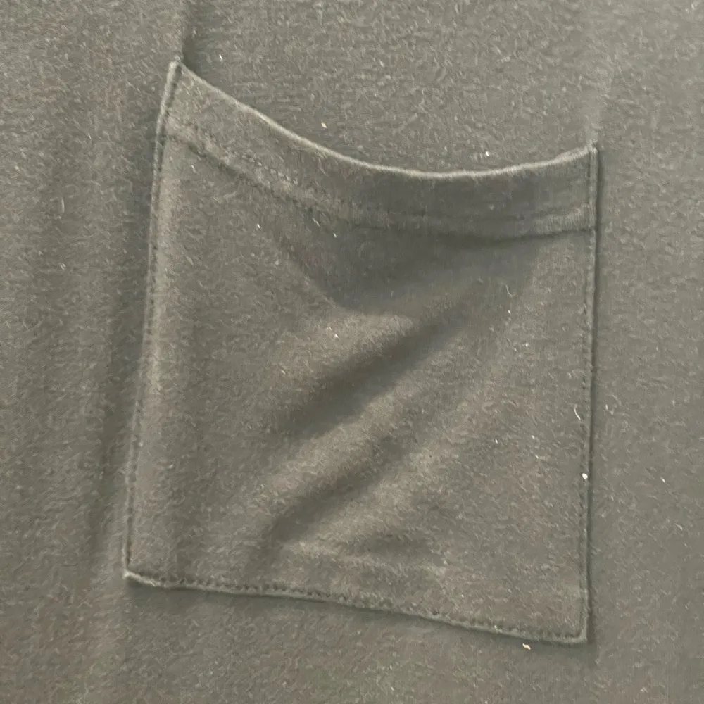 Dear John - Black Pocket V-Neck Short Sleeve Tee - Image 5