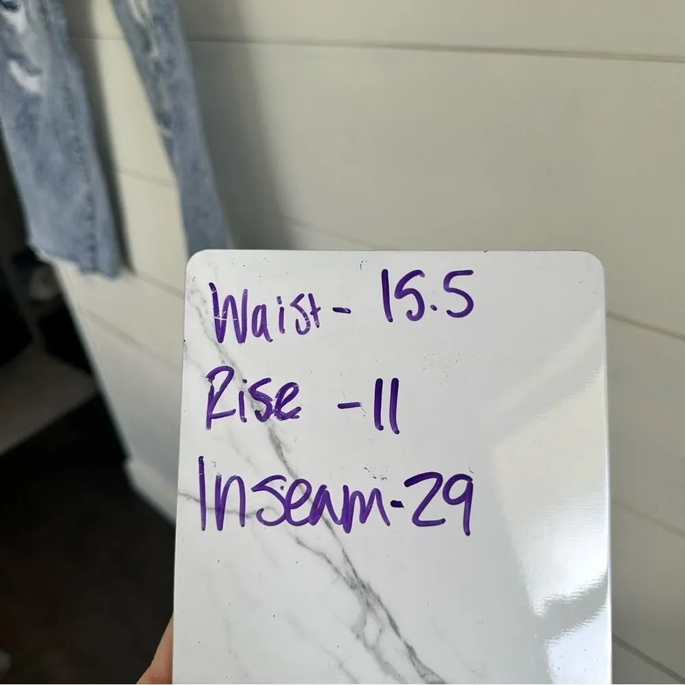 KanCan Distressed Relaxed Straight Leg Jeans Blue Size 28 - Image 3