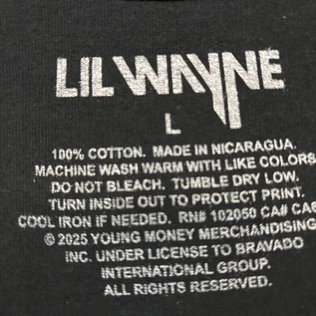Lil Wayne Tha Carter Collection Album Art Collage T-Shirt L - Image 4