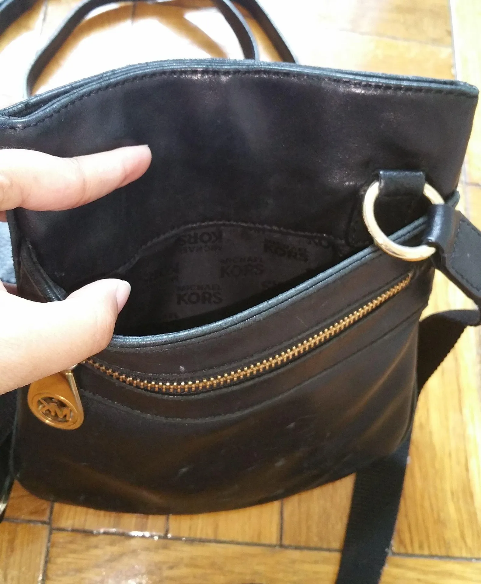 Leather Crossbody Bag - Image 8