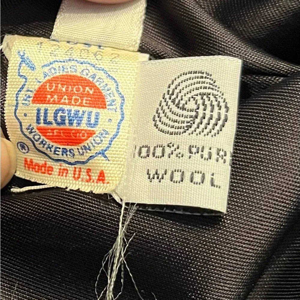 Braeburn full length 100% wool fully lined double breasted overcoat, size 11/12 Gray - Image 5