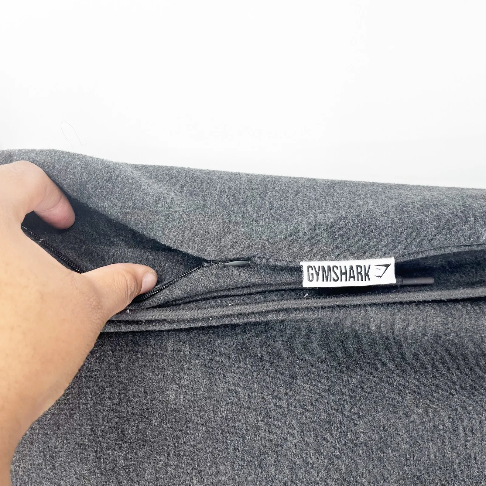 Gymshark Womens Slounge Cinched High Waist Lounge Activewear Joggers Pants‎ Gray - Image 8