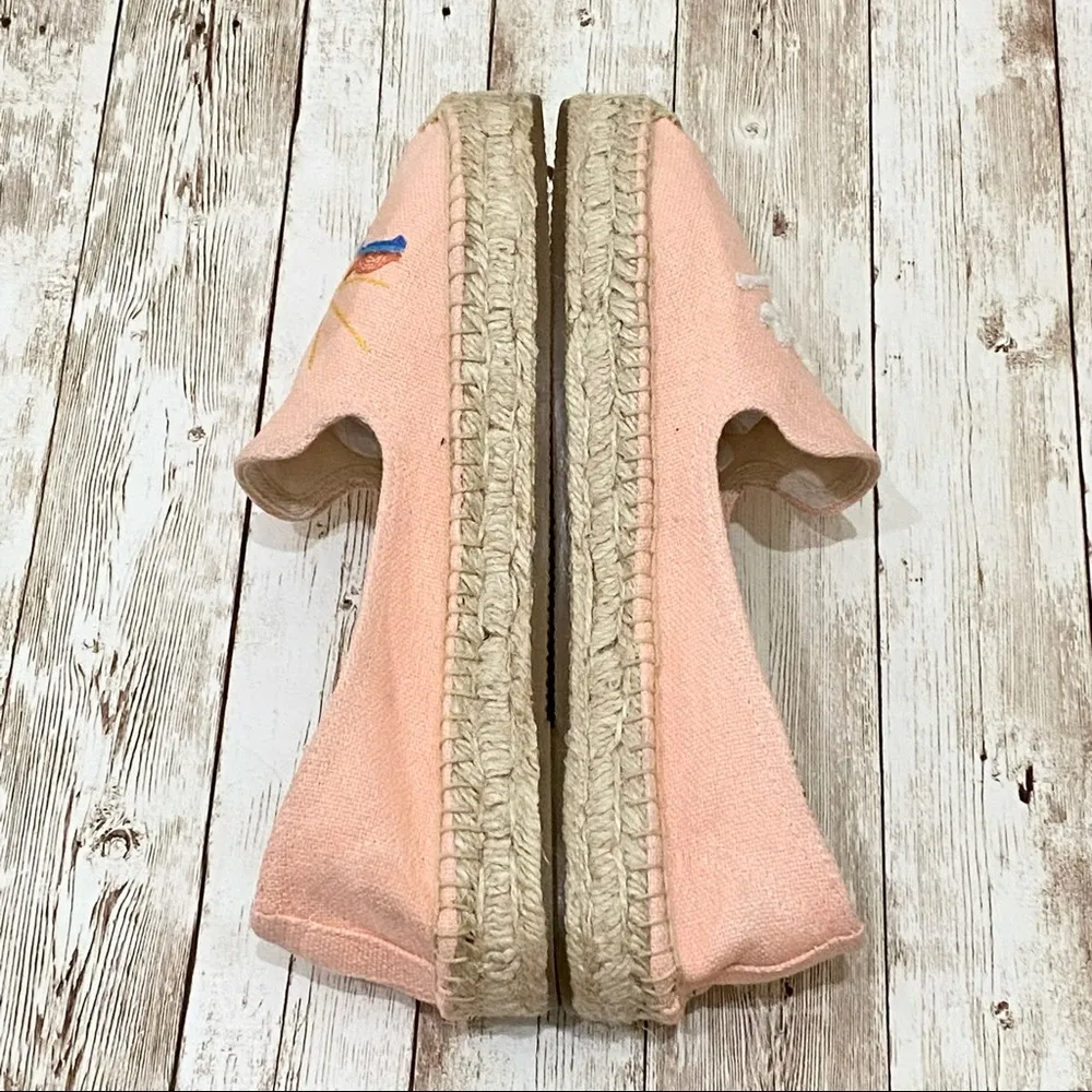 Soludos Aloha Espadrille Platform Living Coral 8 - Image 6