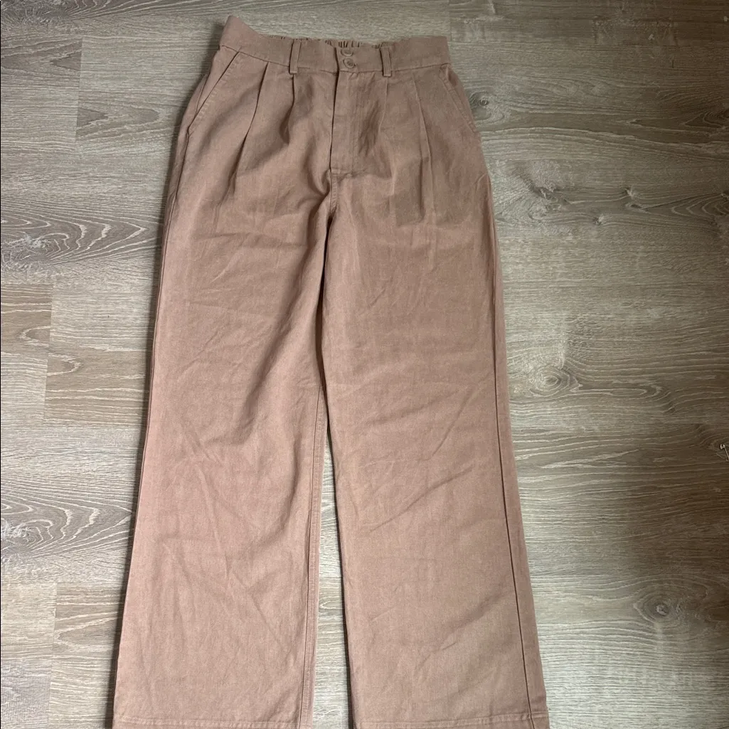 Mate The Label Tencel Twill Pleated Pant Small - Image 2