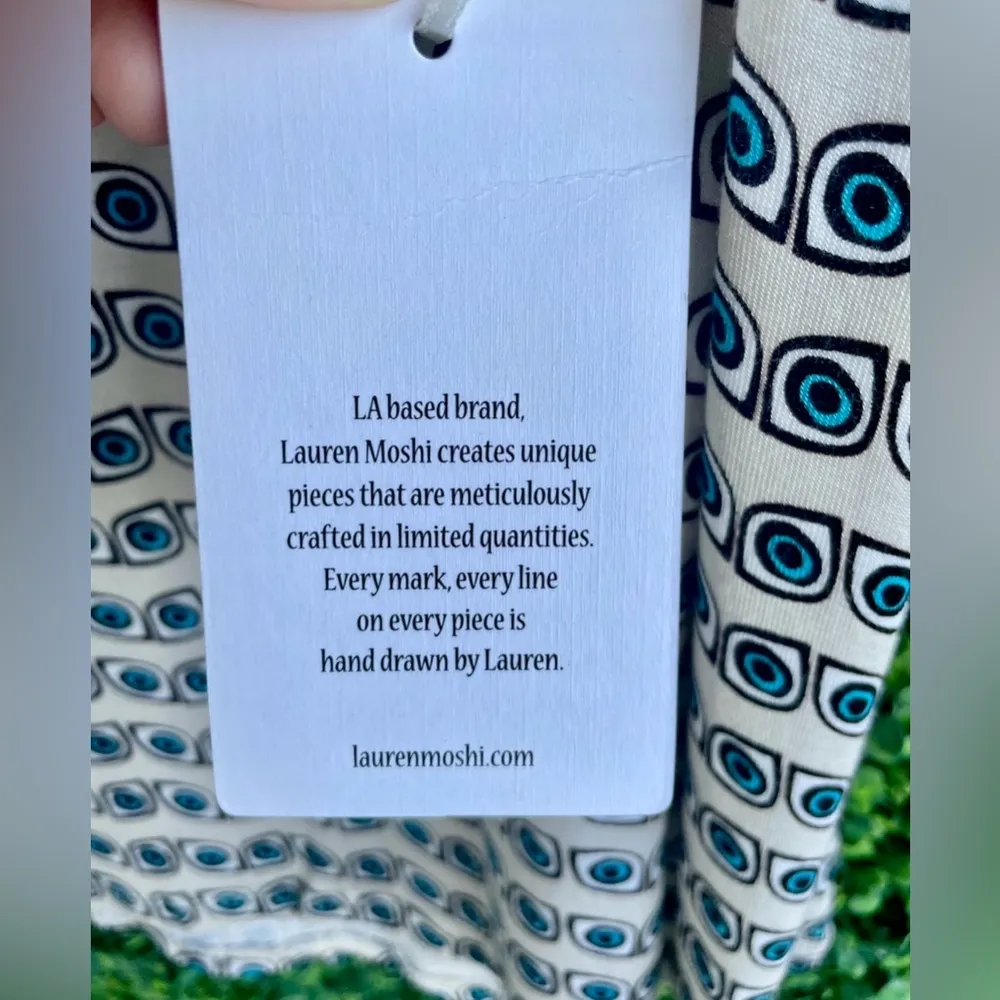 Lauren Moshi - Zena Deep Back All Over Evil Eye Tank - NWT | Oversized -Soft - Image 7