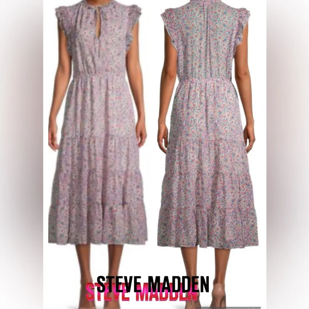 by STEVE MADDEN CANYON MOON TIERED MINI DRESS - Image 16