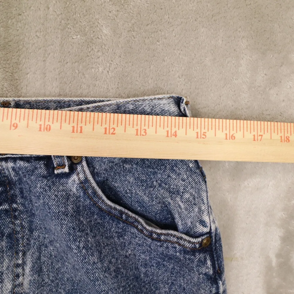 Riders Vintage Women's Medium Stone Washed High Waisted Taper Leg Jeans size 14M - Image 6