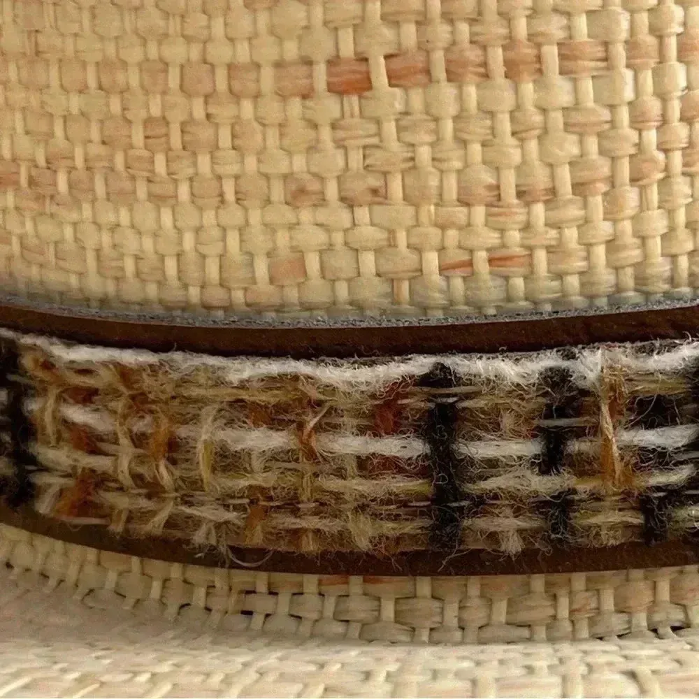 The Great Western Feather Straw Cowboy Cowgirl Hat Unisex, Country, Coachella, Tan - Image 11