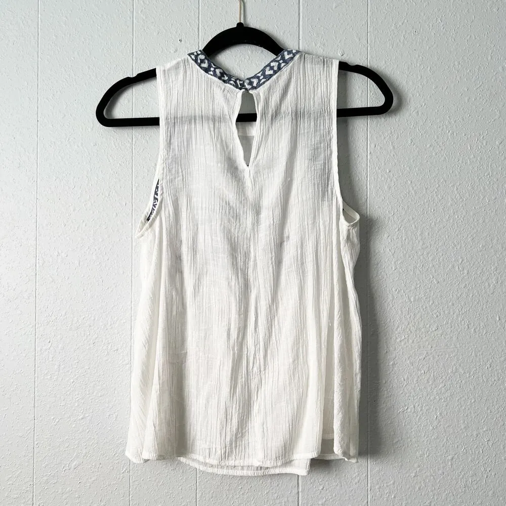 Vintage Route 66 Top Womens Small Y2K Retro Embroidered Fairy Boho Grunge Gauzy - Image 5