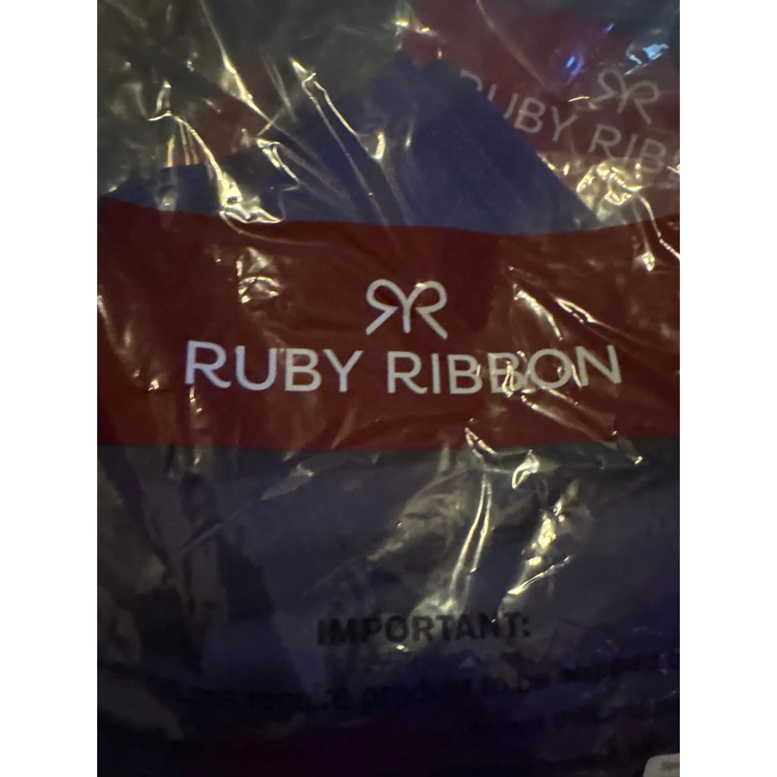 Brand New Ruby Ribbon Women's Size Small Sport Ankle Leggings Shaping Blue - Image 10