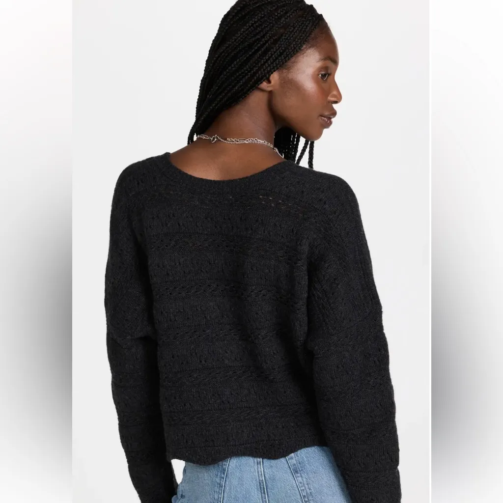 BA&SH Grey‎ Harold Wool Cashmere Cardigan Sweater-NWT L - Image 3