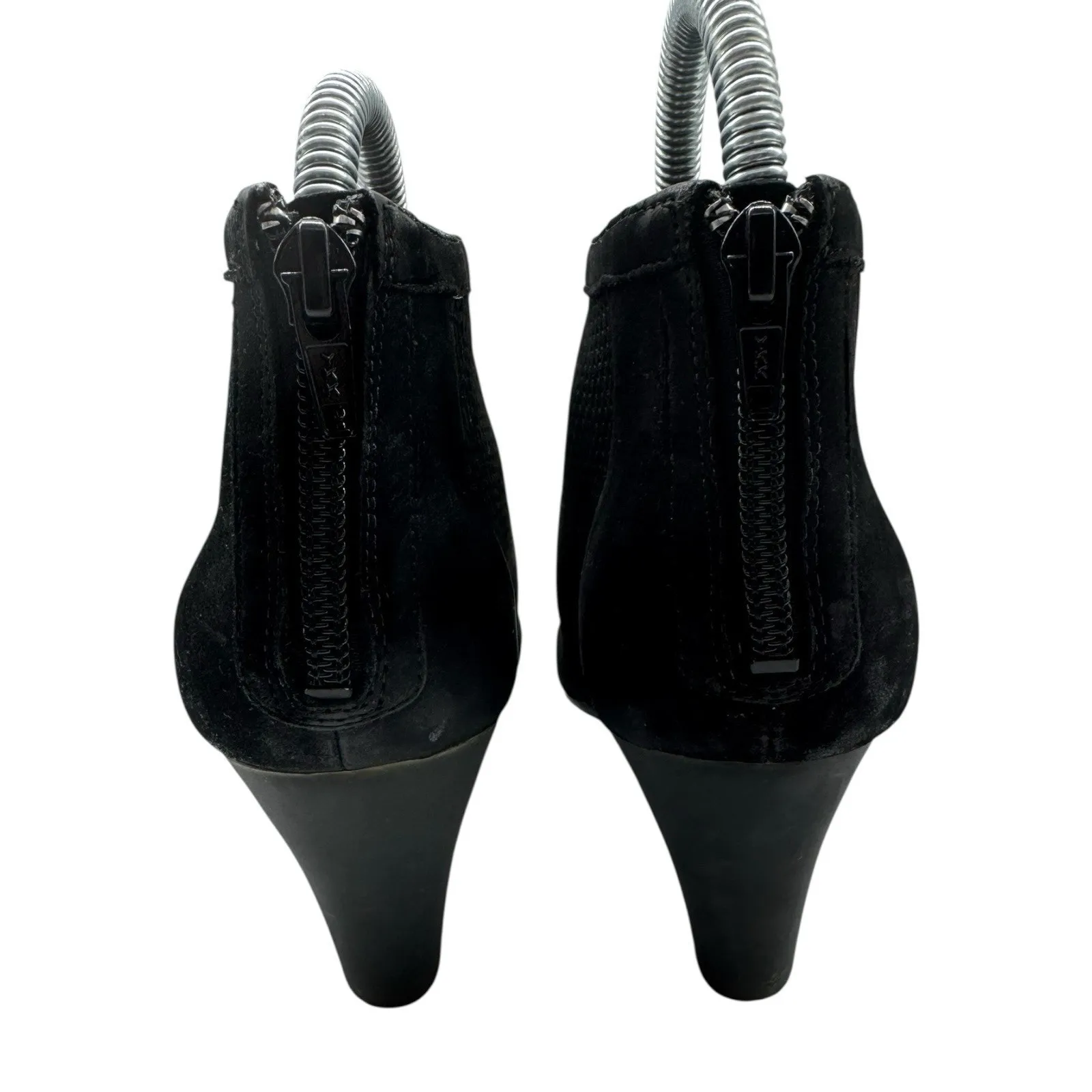 Camper Shoes Diana Black Perforated Leather Ankle Booties Size US 7.5 Euro 38 - Image 5