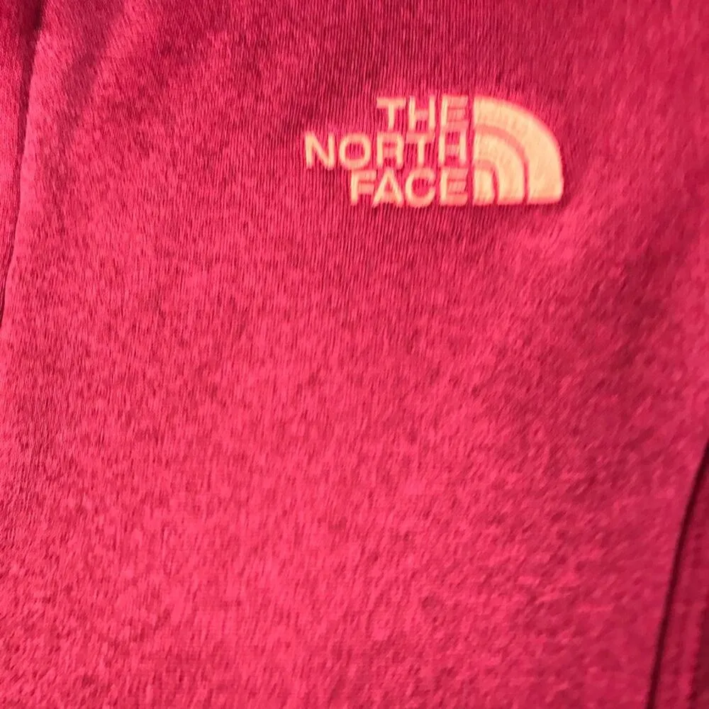 THE NORTH FACE Jersey Fleece Jacket Women S Pink Ful Zip Gorpcore Outdoor Travel - Image 6