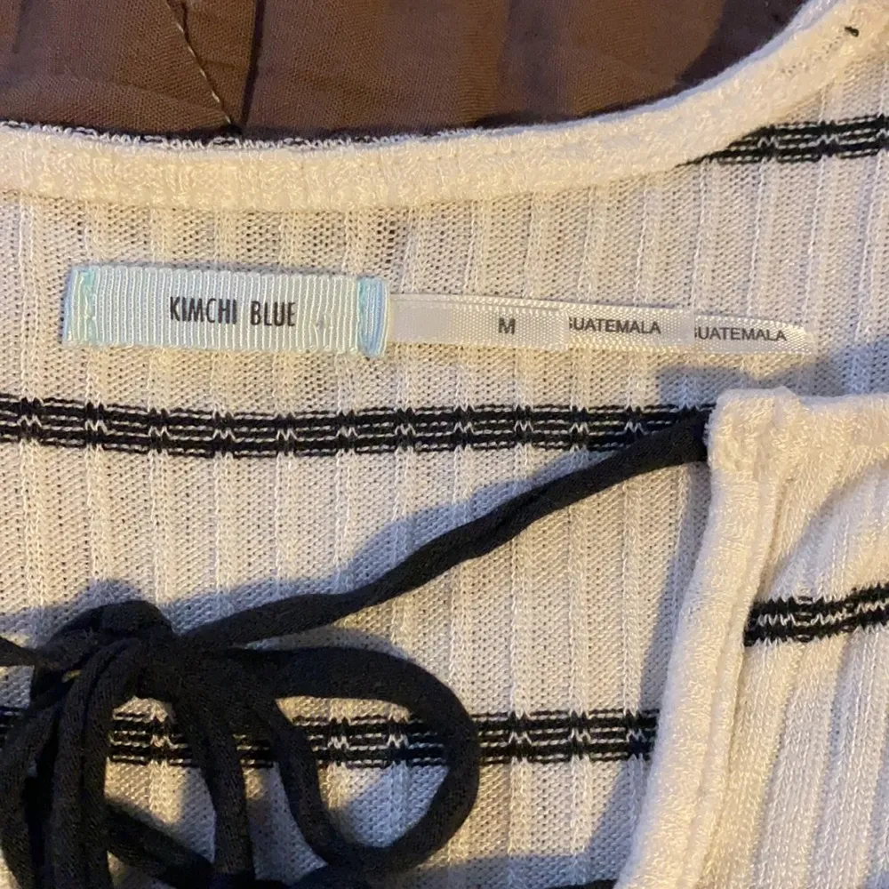 Kimchi Blue Striped Top Size Medium - Image 3