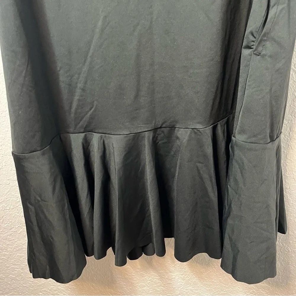 Women's Tommy Bahama Flounce Hem Tank Dress with Pockets Size Small - Black NEW - Image 6