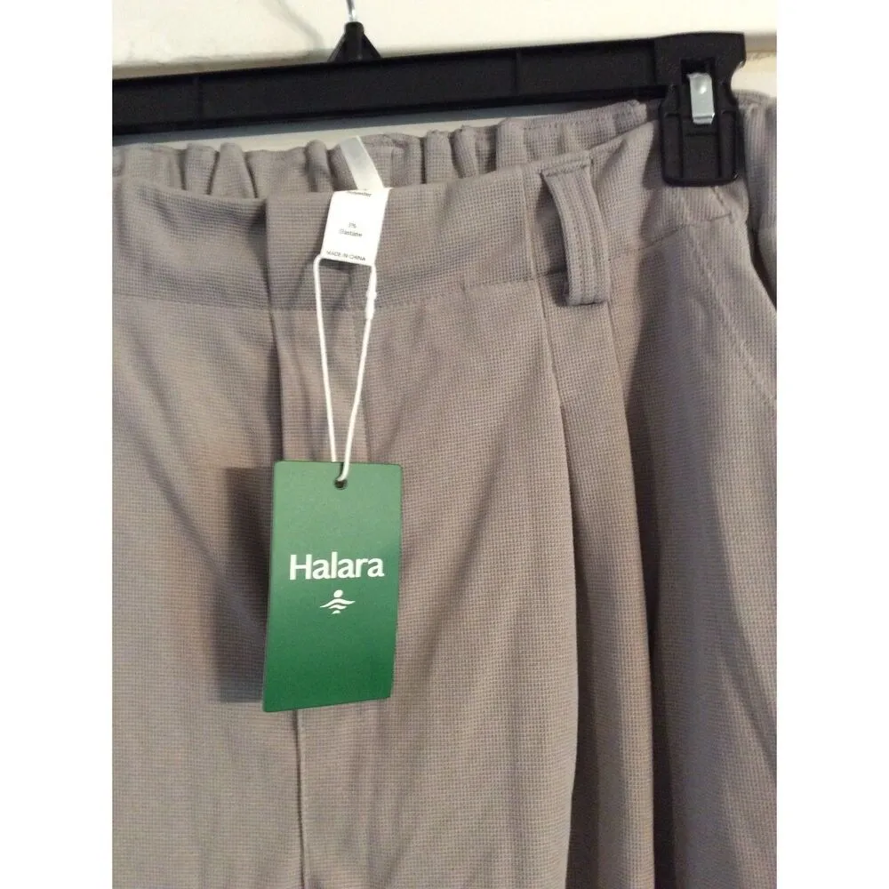 New NWT Halara Flare Leg High Waist pants Lavendar Size large Athleisure - Image 6