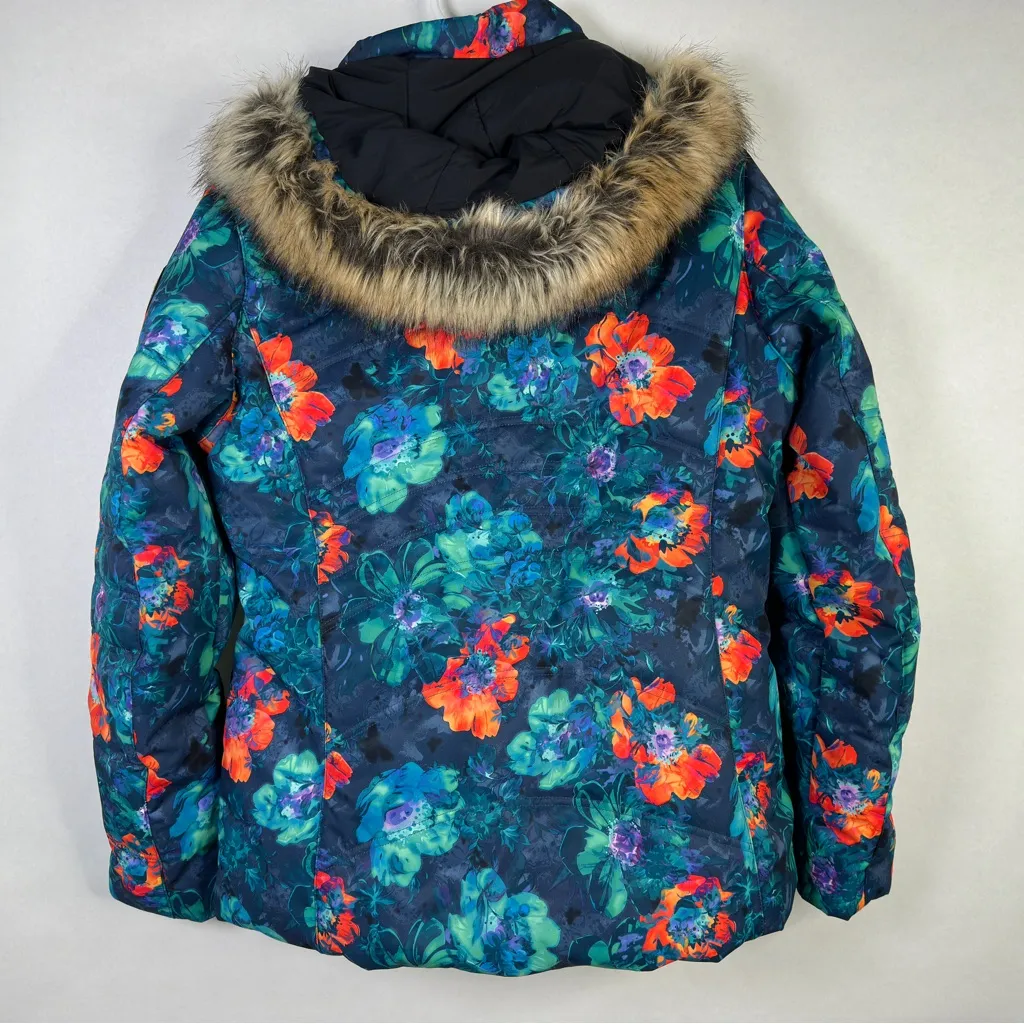 Obermeyer Tuscany II Dream of Spring Floral Insulated Ski Snow Jacket Women 12 - Image 3