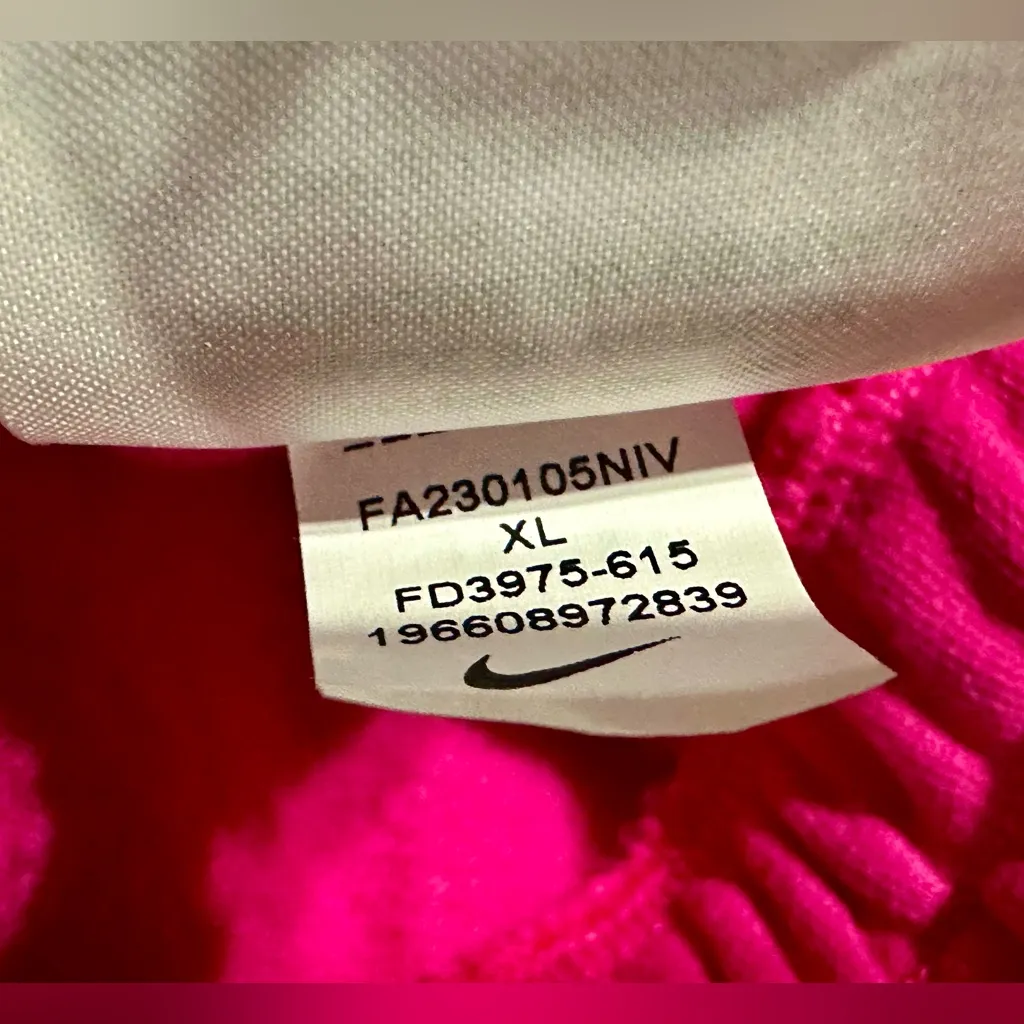 NIKE Giannis Antetokounmpo Basketball Hoodie pink size XL - Image 10