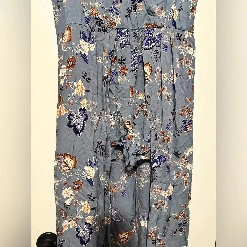 Angie blue bohemian romper dress size L - Image 2