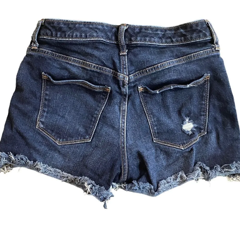 Universal Thread raw hem jeans shorts size 2/26R distressed - Image 4