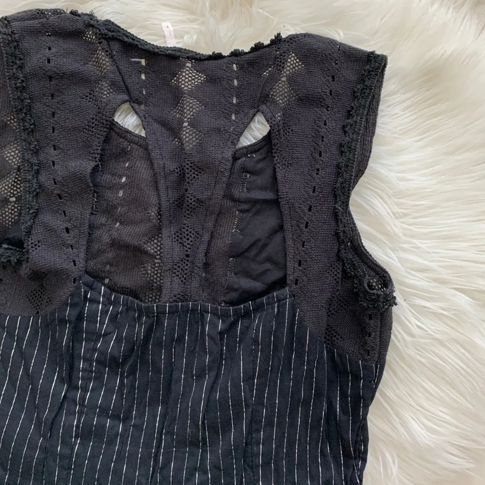 Free People BOHO Layered Beaded & Mirror Inset Dress Women Size 2 - Image 12