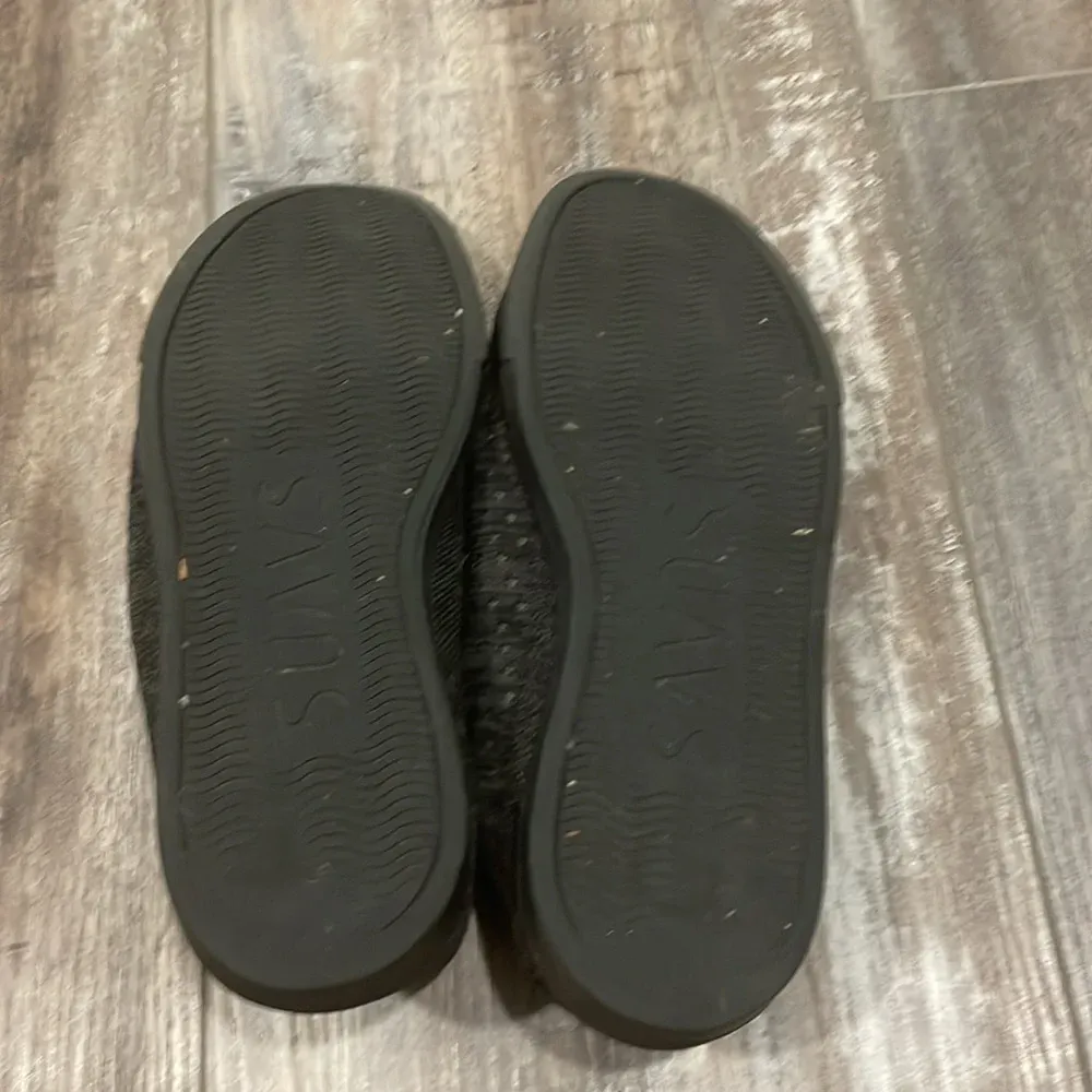 Suavs The Zilker Charcoal Knit Lace Up Low Sneakers Women's 10 Men's 8 Gray - Image 8