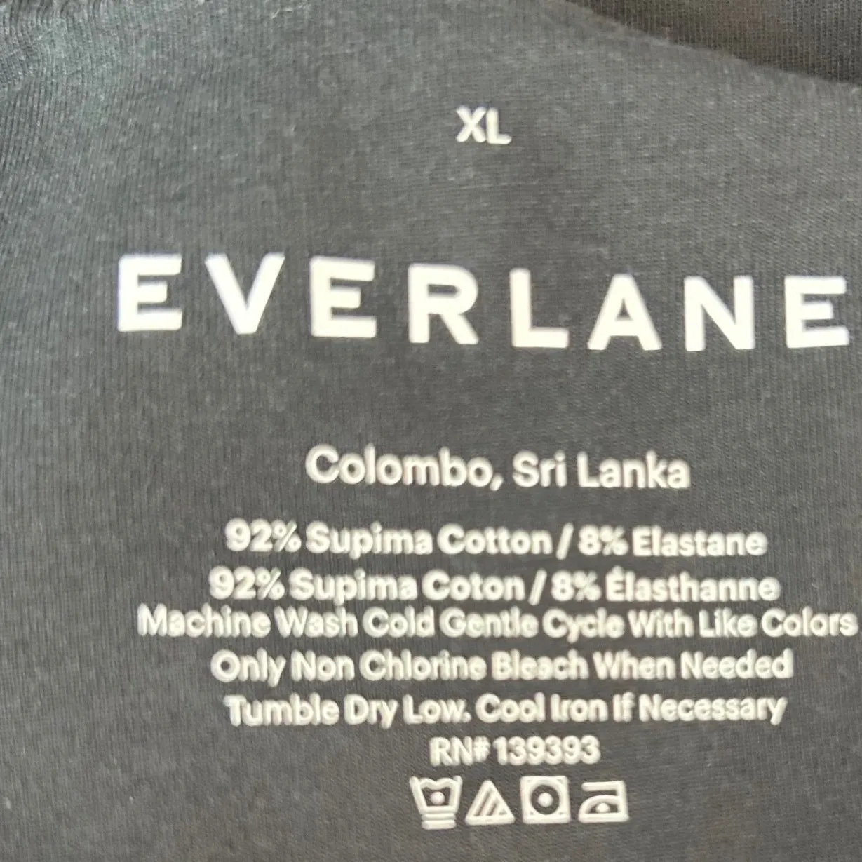 Everlane Supima Cotton‎ Bodysuit Gray XL - Image 8