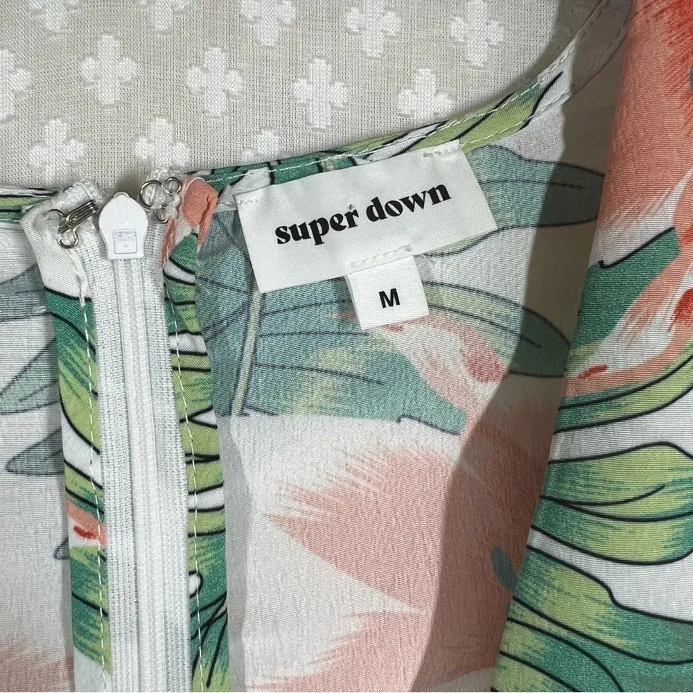 Revolve  Superdown‎ Karlie Floral Deep V Romper - Image 4