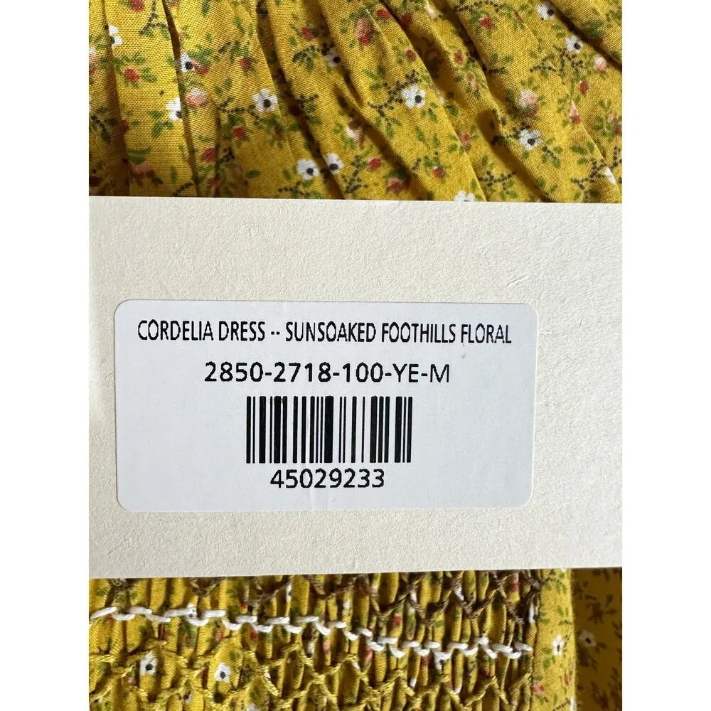 Doen Cordelia Ditsy Floral Mini Dress Sunsoaked Foothills Size Medium - Image 5