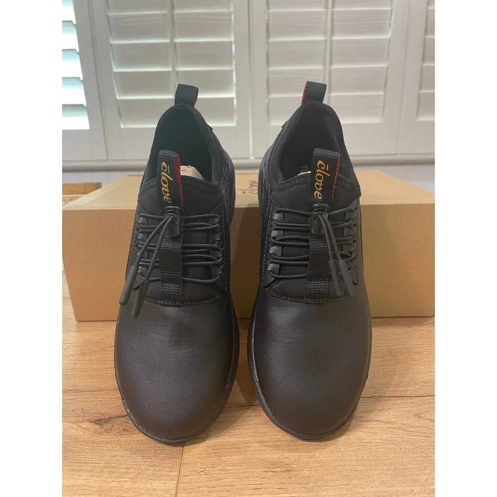 Clove Classic LX Sneaker Black Python Vegan Size 6.5 W 5 M NIB Nurses Comfy Shoe - Image 5